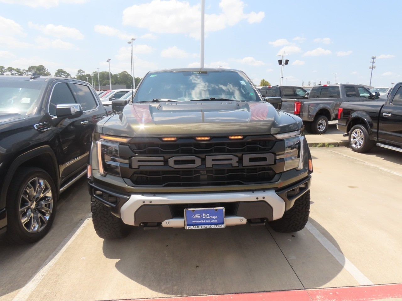 2025 Ford F-150 Raptor Shelter Green at Planet Ford