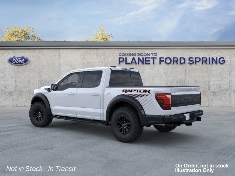 2025 Ford F-150 Raptor Space White Metallic at Planet Ford