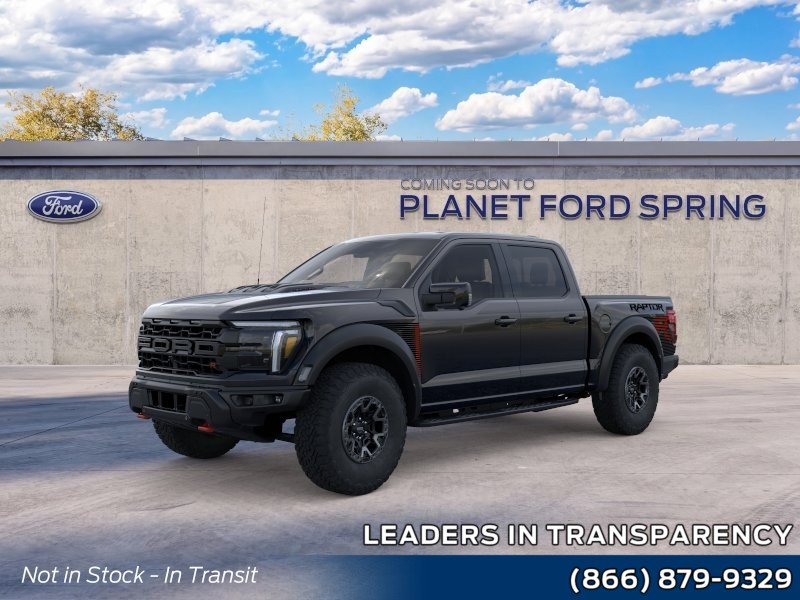 2026 Ford F-150 Raptor Agate Black Metallic at Planet Ford