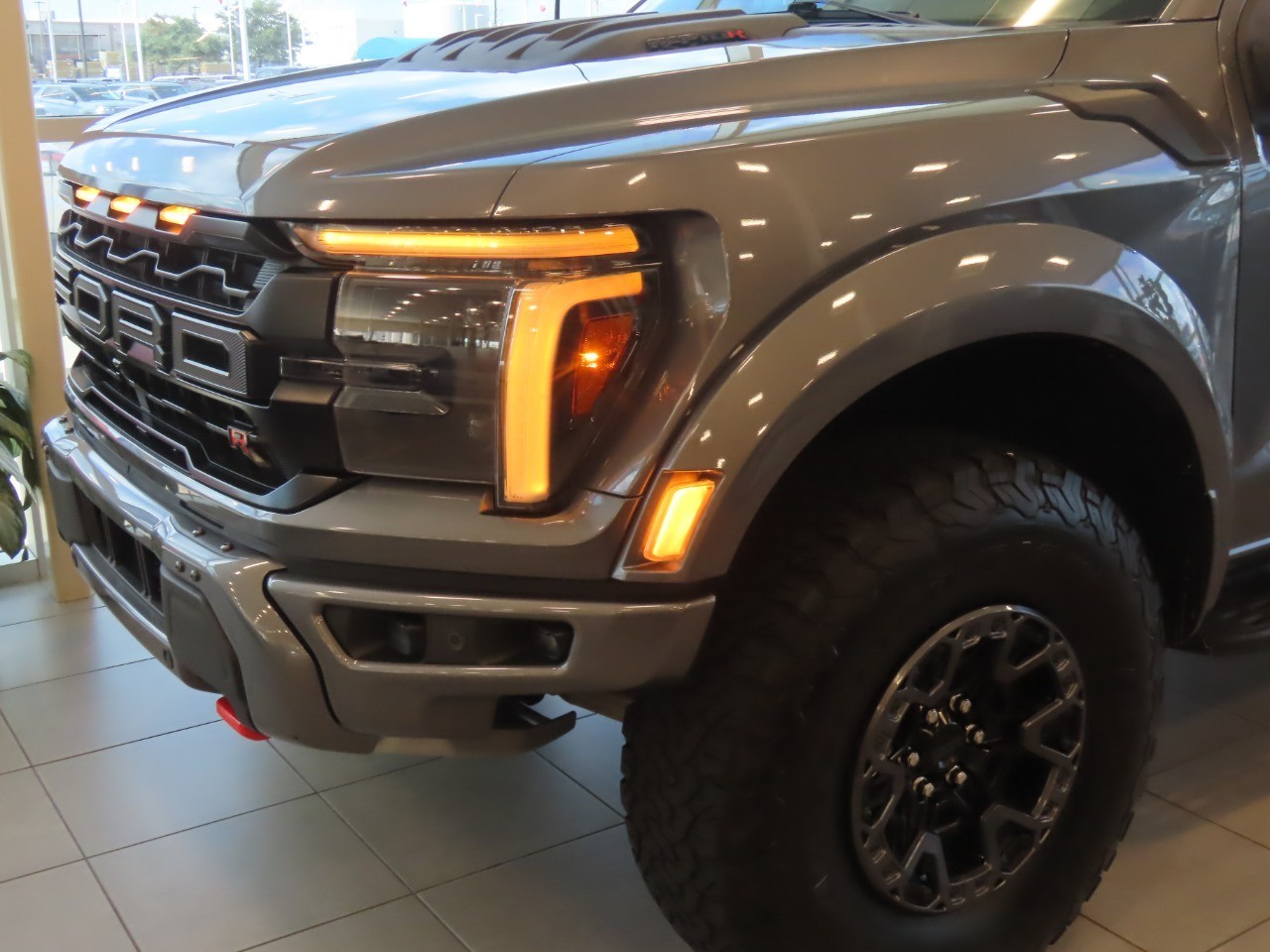 2024 Ford F-150 Raptor GRAY at Planet Ford