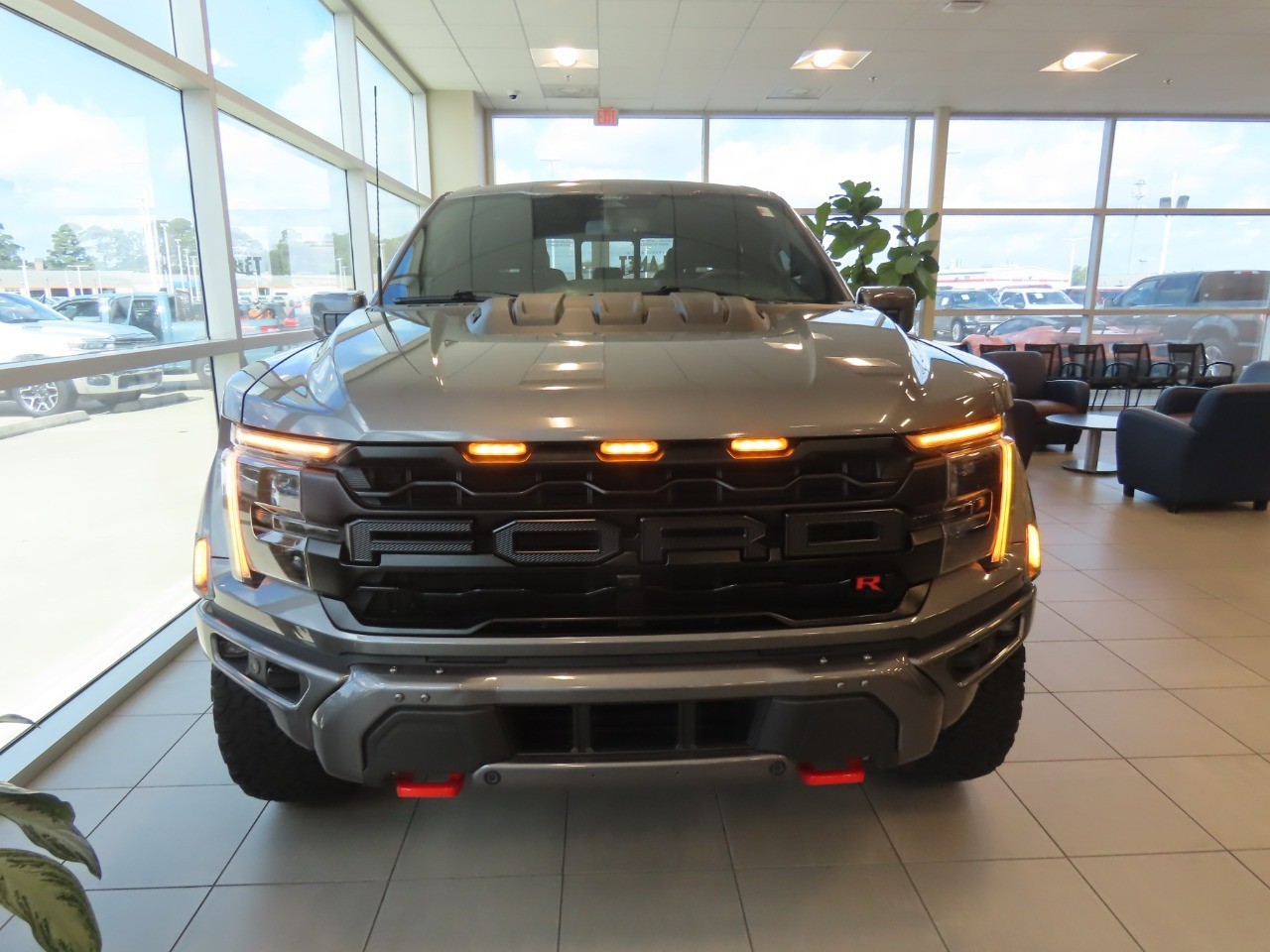 2024 Ford F-150 Raptor GRAY at Planet Ford