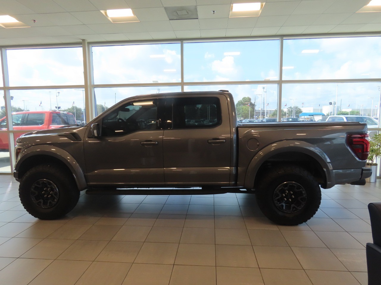 2024 Ford F-150 Raptor GRAY at Planet Ford