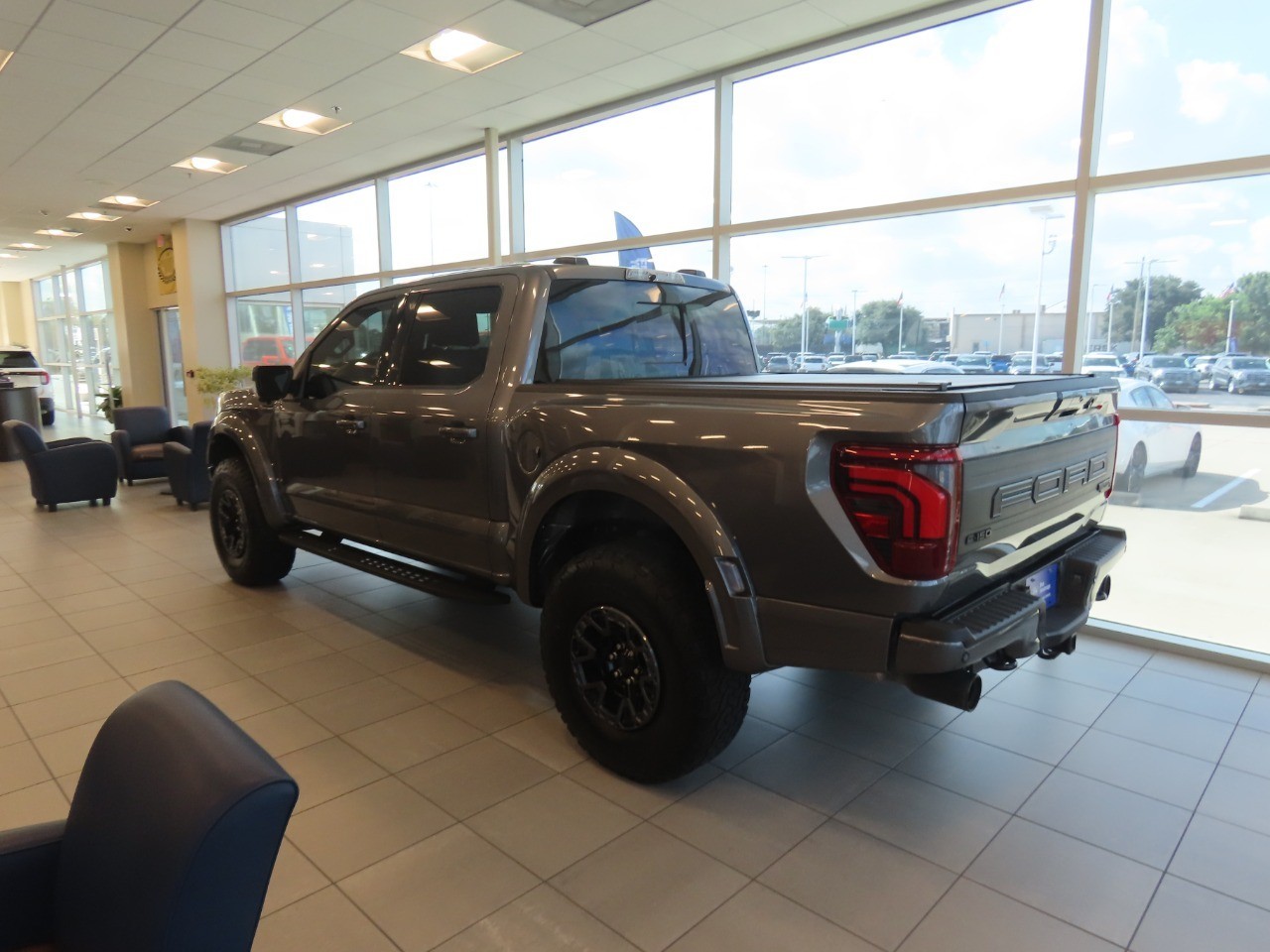2024 Ford F-150 Raptor GRAY at Planet Ford