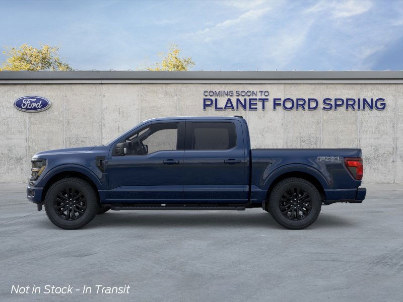 2025 Ford F-150 XLT Antimatter Blue Metallic at Planet Ford