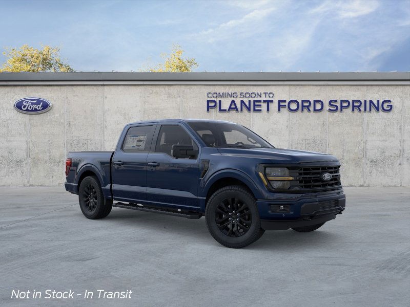 2025 Ford F-150 XLT Antimatter Blue Metallic at Planet Ford