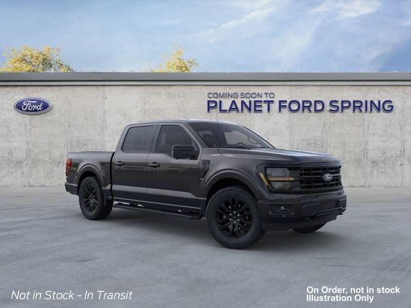 2026 Ford F-150 XLT Agate Black Metallic at Planet Ford