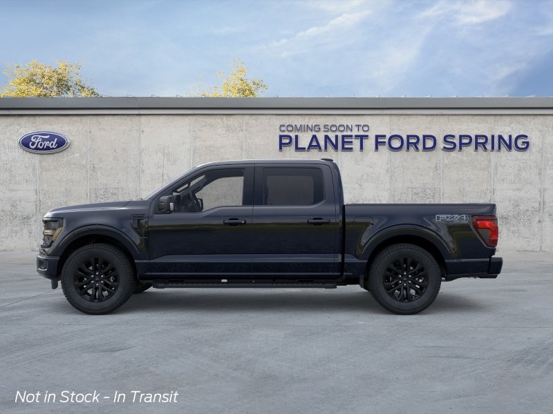 2026 Ford F-150 XLT Agate Black Metallic at Planet Ford