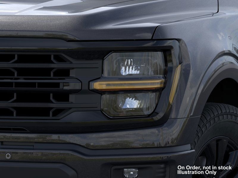 2025 Ford F-150 XLT Agate Black Metallic at Planet Ford