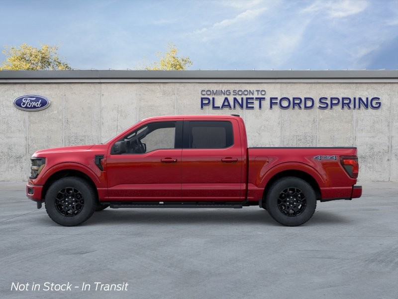 2026 Ford F-150 XLT Ruby Red Metallic Tinted Clearcoat at Planet Ford