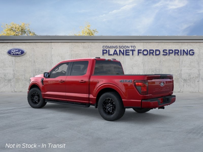 2026 Ford F-150 XLT Ruby Red Metallic Tinted Clearcoat at Planet Ford