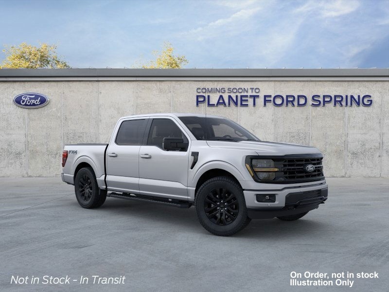2026 Ford F-150 XLT Iconic Silver Metallic at Planet Ford
