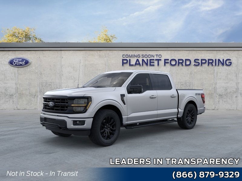 2026 Ford F-150 XLT Iconic Silver Metallic at Planet Ford