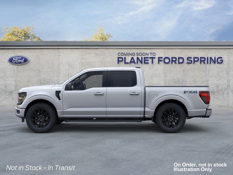 2026 Ford F-150 XLT Iconic Silver Metallic at Planet Ford