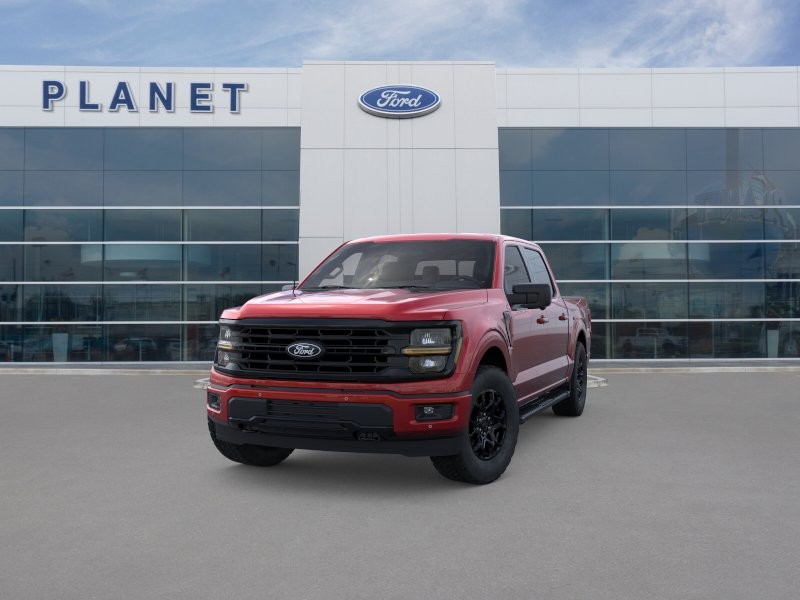 2026 Ford F-150 XLT Ruby Red Metallic Tinted Clearcoat at Planet Ford