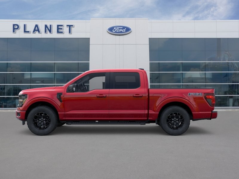 2026 Ford F-150 XLT Ruby Red Metallic Tinted Clearcoat at Planet Ford