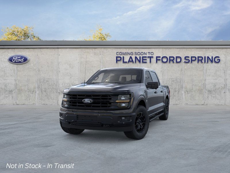 2025 Ford F-150 XLT Agate Black Metallic at Planet Ford