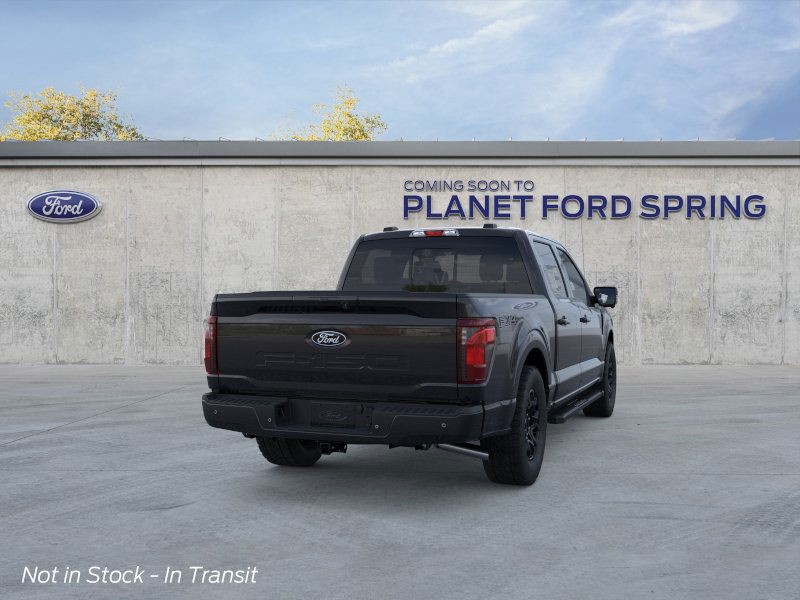 2025 Ford F-150 XLT Agate Black Metallic at Planet Ford