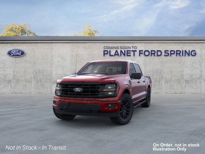 2025 Ford F-150 XLT Rapid Red Metallic Tinted Clearcoat at Planet Ford
