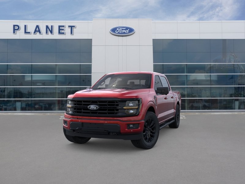 2026 Ford F-150 XLT Ruby Red Metallic Tinted Clearcoat at Planet Ford