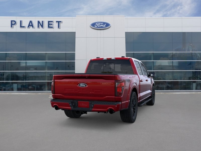 2026 Ford F-150 XLT Ruby Red Metallic Tinted Clearcoat at Planet Ford