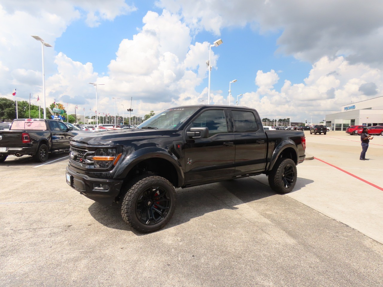 2025 Ford F-150 XLT Agate Black Metallic at Planet Ford