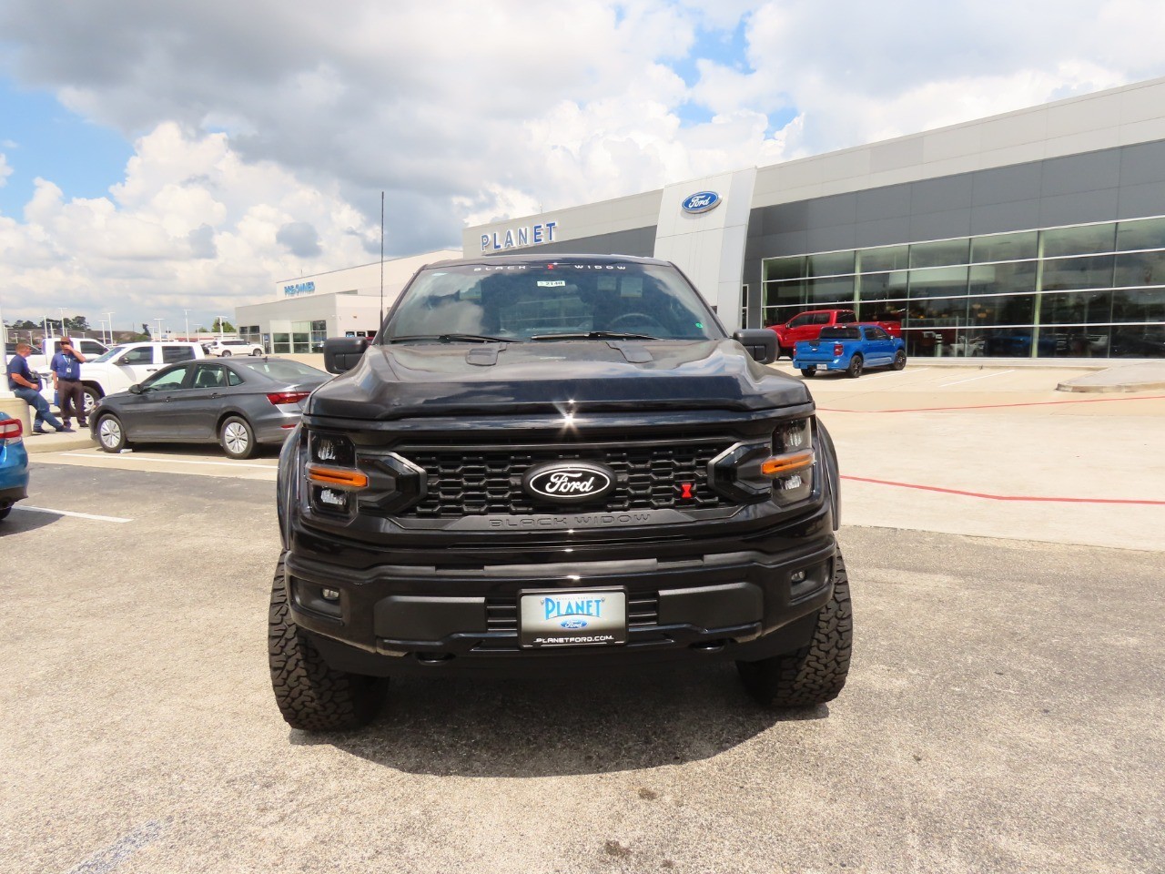 2025 Ford F-150 XLT Agate Black Metallic at Planet Ford