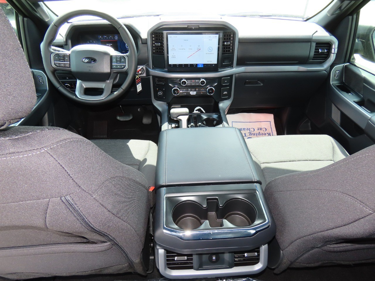 2025 Ford F-150 XLT Agate Black Metallic at Planet Ford