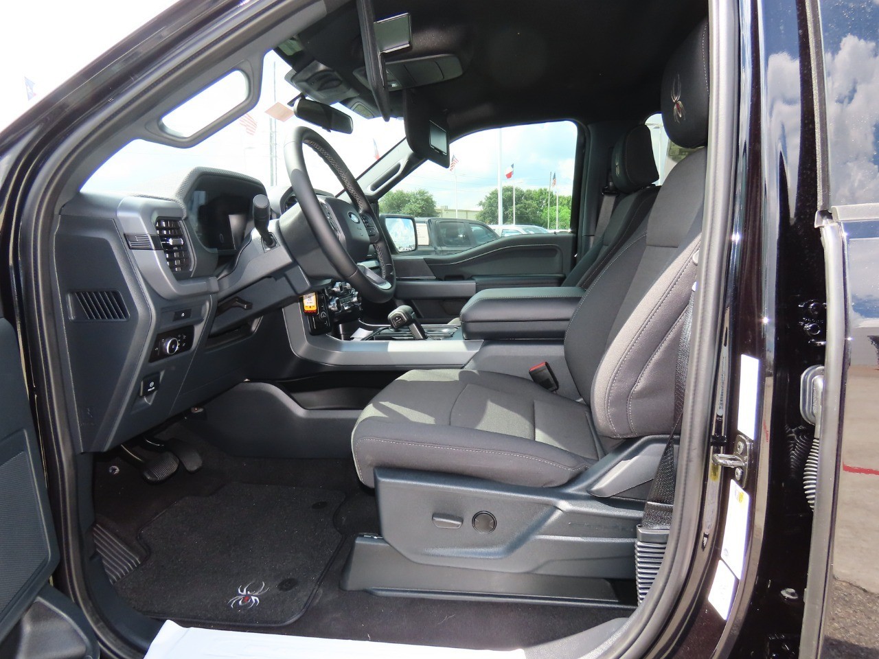 2025 Ford F-150 XLT Agate Black Metallic at Planet Ford