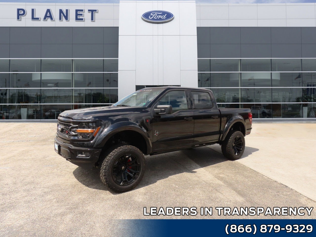 2025 Ford F-150 XLT Agate Black Metallic at Planet Ford