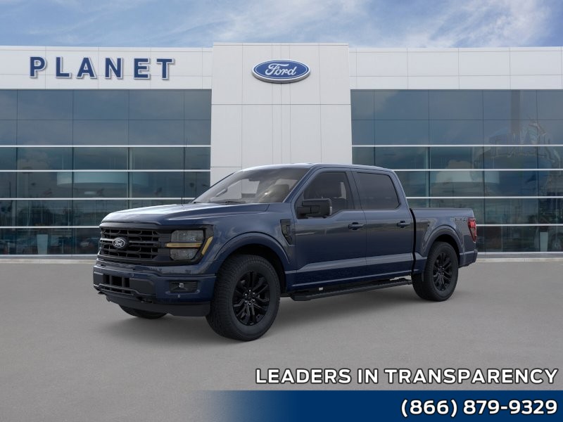 2026 Ford F-150 XLT Antimatter Blue Metallic at Planet Ford