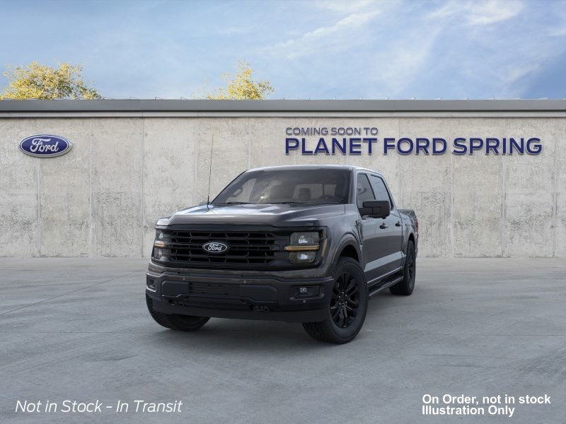 2026 Ford F-150 XLT Agate Black Metallic at Planet Ford