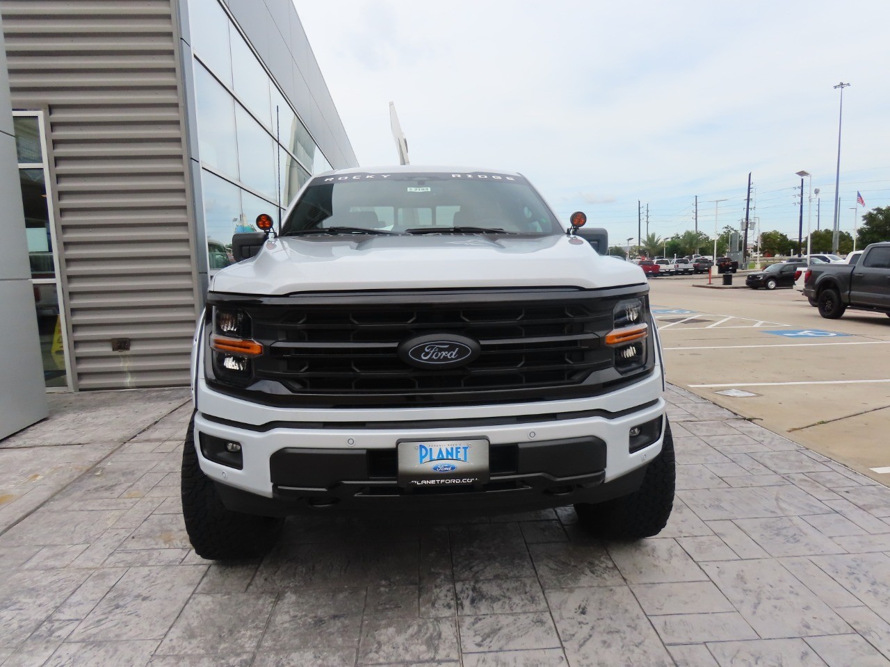 2025 Ford F-150 XLT Space White Metallic at Planet Ford