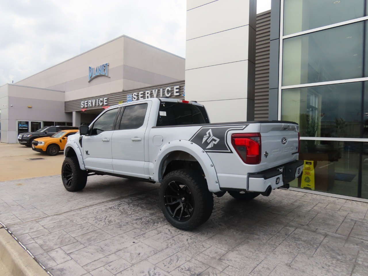 2025 Ford F-150 XLT Space White Metallic at Planet Ford