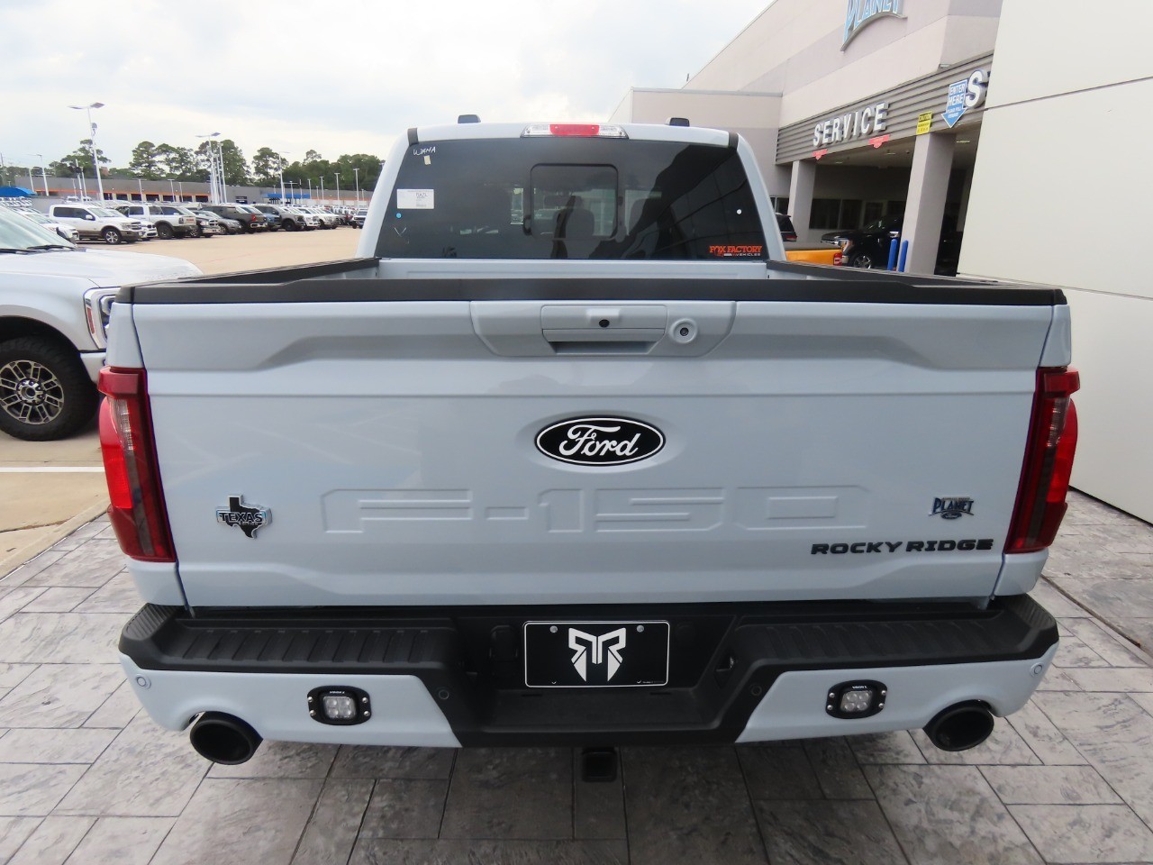 2025 Ford F-150 XLT Space White Metallic at Planet Ford