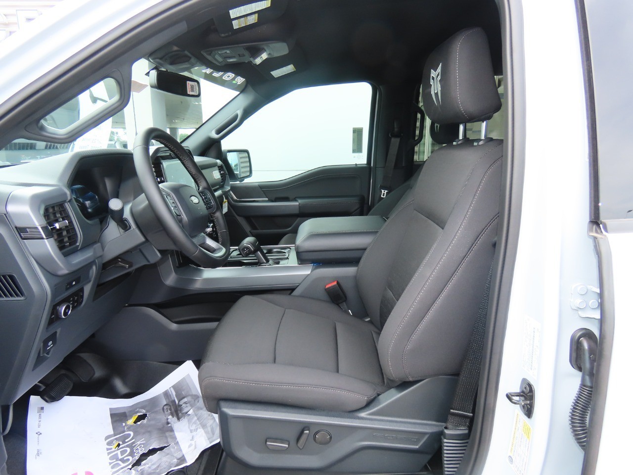 2025 Ford F-150 XLT Space White Metallic at Planet Ford