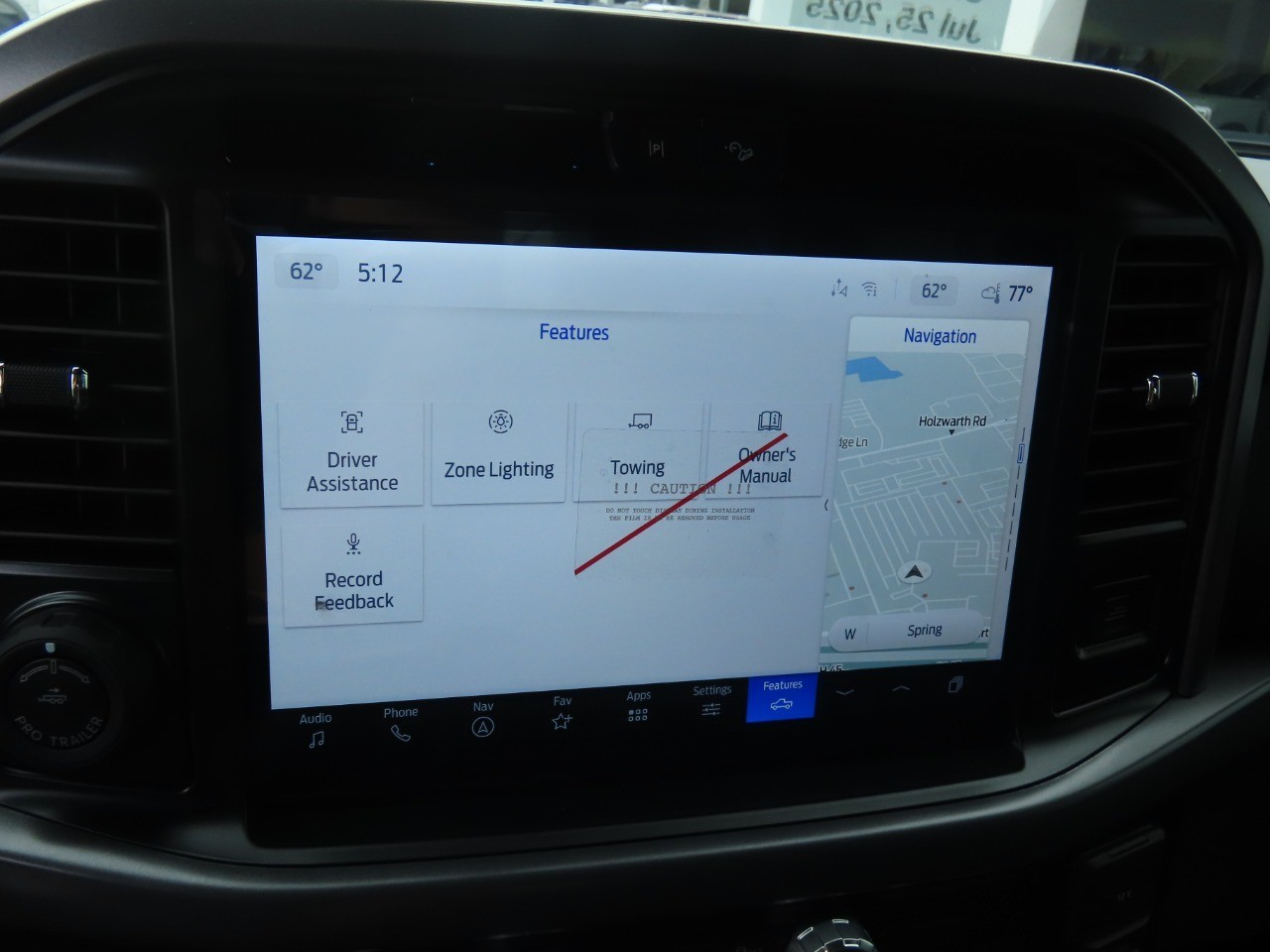 2025 Ford F-150 XLT Space White Metallic at Planet Ford