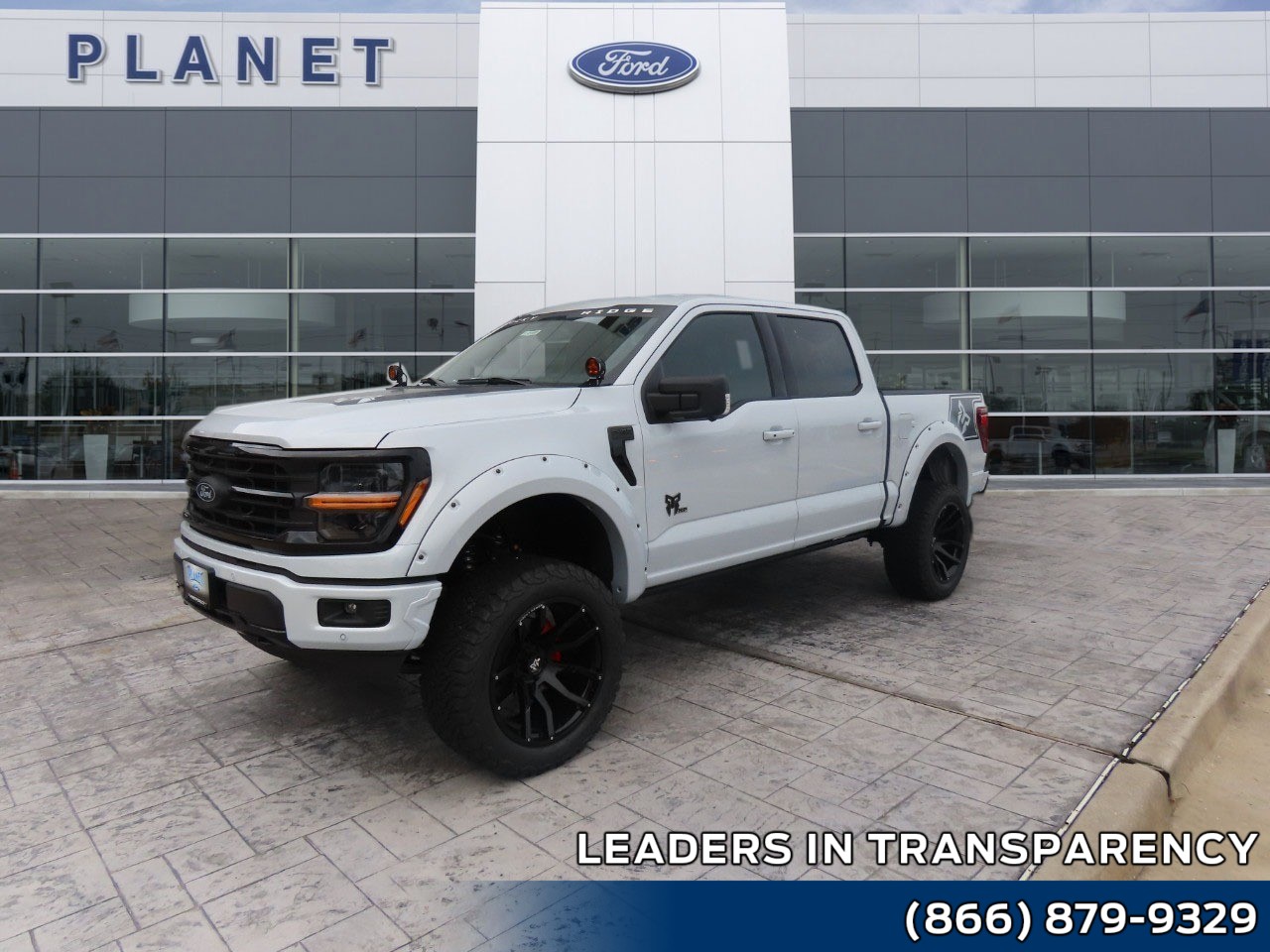 2025 Ford F-150 XLT Space White Metallic at Planet Ford