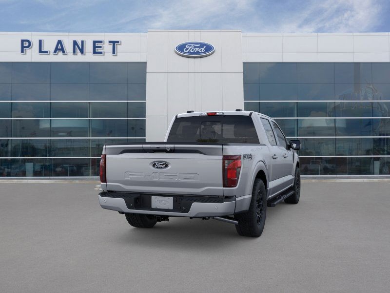 2025 Ford F-150 XLT Iconic Silver Metallic at Planet Ford