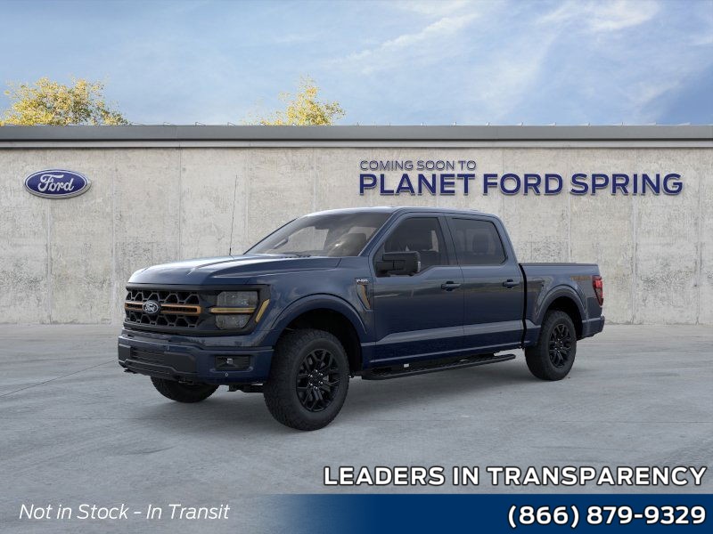 2025 Ford F-150 Tremor Antimatter Blue Metallic at Planet Ford