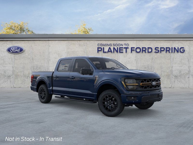 2025 Ford F-150 Tremor Antimatter Blue Metallic at Planet Ford