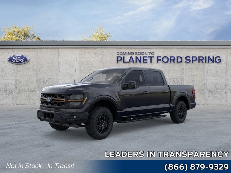 2025 Ford F-150 Tremor Agate Black Metallic at Planet Ford