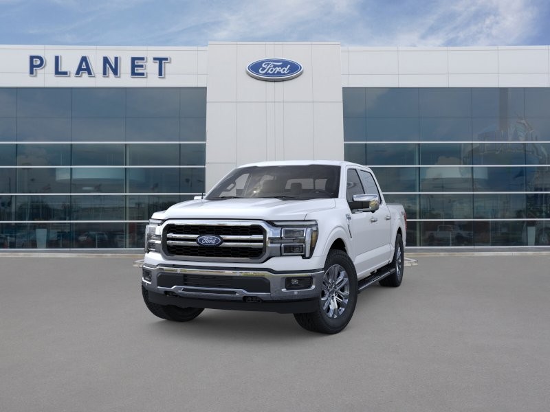2026 Ford F-150 LARIAT Star White Metallic Tri-Coat at Planet Ford