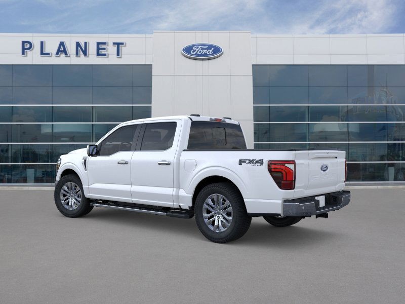 2026 Ford F-150 LARIAT Star White Metallic Tri-Coat at Planet Ford