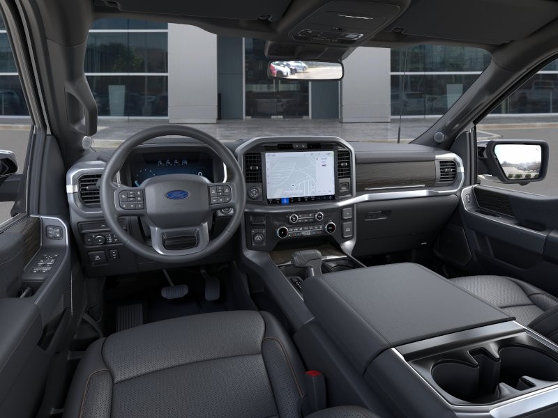 2026 Ford F-150 LARIAT Star White Metallic Tri-Coat at Planet Ford