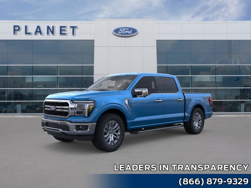 2025 Ford F-150 LARIAT Atlas Blue Metallic at Planet Ford
