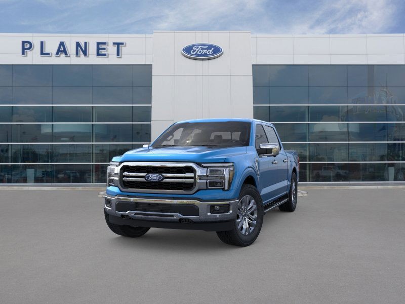 2025 Ford F-150 LARIAT Atlas Blue Metallic at Planet Ford