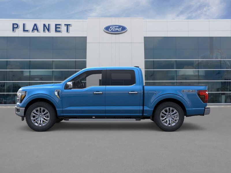 2025 Ford F-150 LARIAT Atlas Blue Metallic at Planet Ford