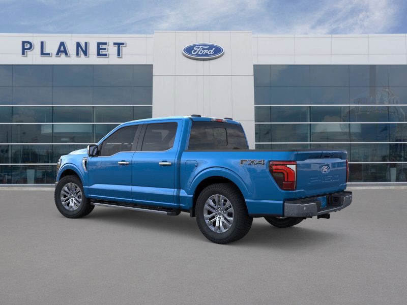 2025 Ford F-150 LARIAT Atlas Blue Metallic at Planet Ford