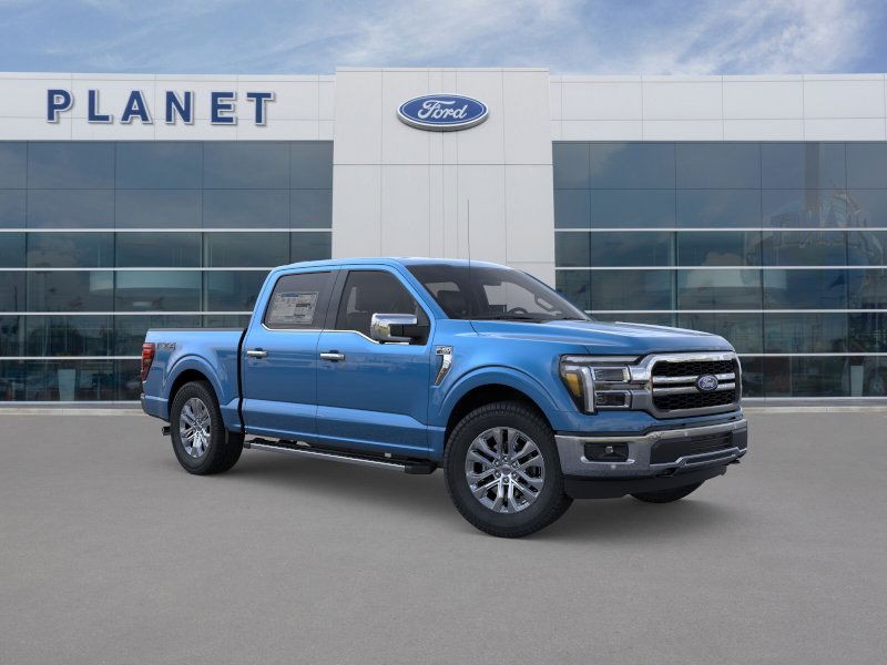 2025 Ford F-150 LARIAT Atlas Blue Metallic at Planet Ford