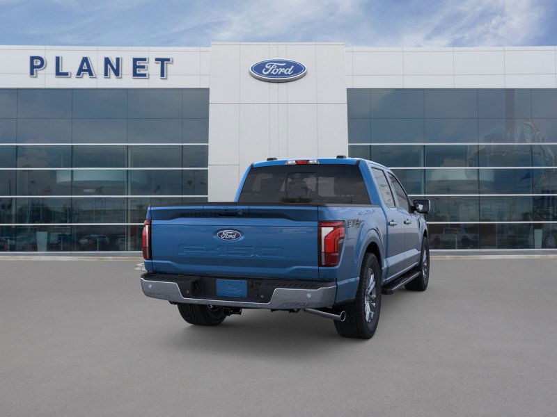 2025 Ford F-150 LARIAT Atlas Blue Metallic at Planet Ford
